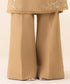 Unstitched Women's Yellow Lawn Embroidered 3 Piece Suit